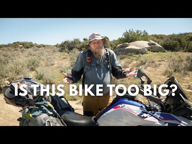 Why Ride Such a Big Bike Offroad?  BMW R1250GS & Ducati Multistrada V4 Rally / Too Big for ADVENTURE