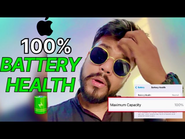 How to Maintain 100% Battery Health in Your iPhone Like a Pro! || 🔥