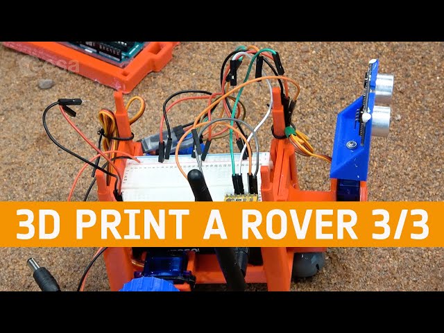 Do-it-Yourself 3D printed rover (Part 3) | ESA teach with space