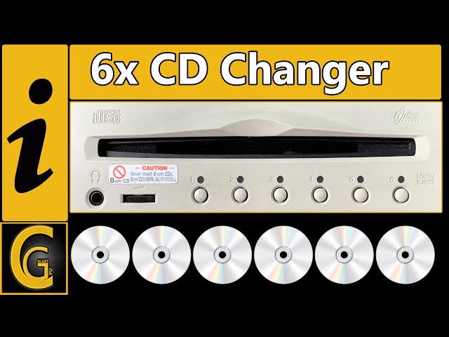 Teac CD-C68E 6x CD Changer / Review/ DOS Drivers / Teardown