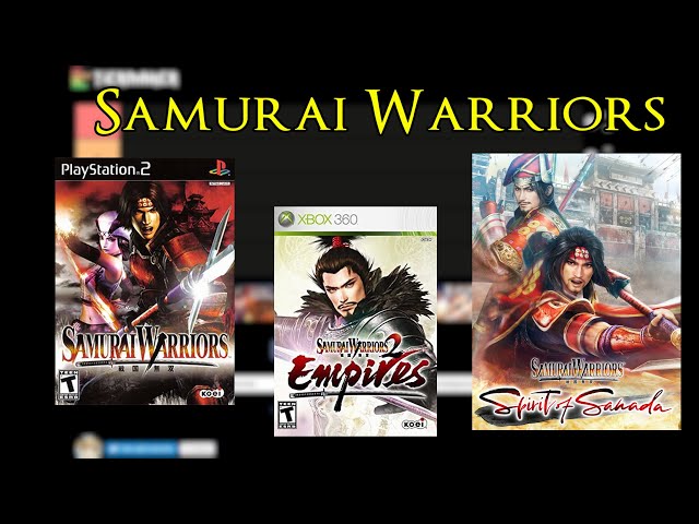 Samurai Warriors Tier List