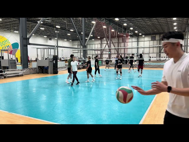 Volleydome Thursday Spring League 2024: Week 2, Game 1, Set 1