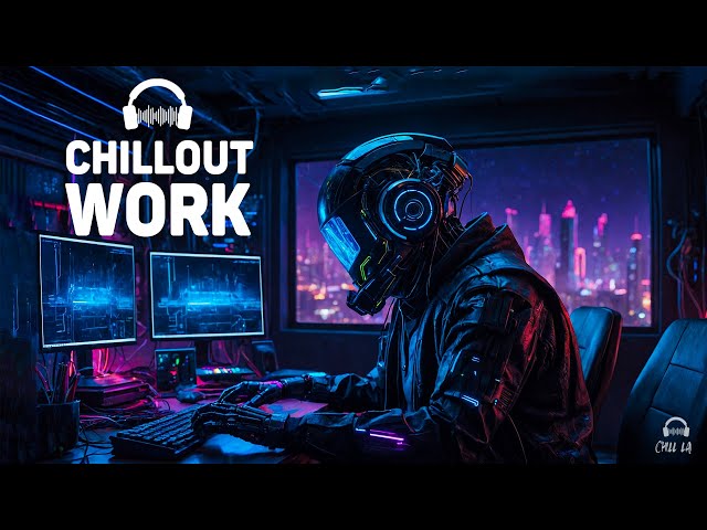 Chillout Music for Work Late Night🤖 Dark Future Garage 🎧 Deep Focus Mix