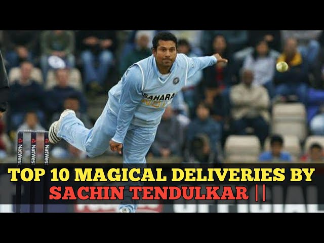 Top 10 Magical Deliveries by Sachin Tendulkar || Best of Master Blaster ||