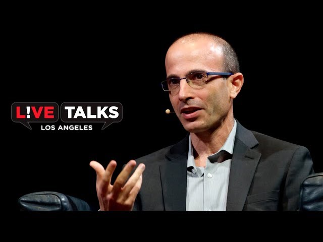 Yuval Noah Harari in conversation with Terrence McNally at Live Talks Los Angeles