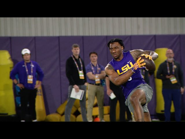 Malik Nabers' mother reflects on her son's performance at LSU Pro Day