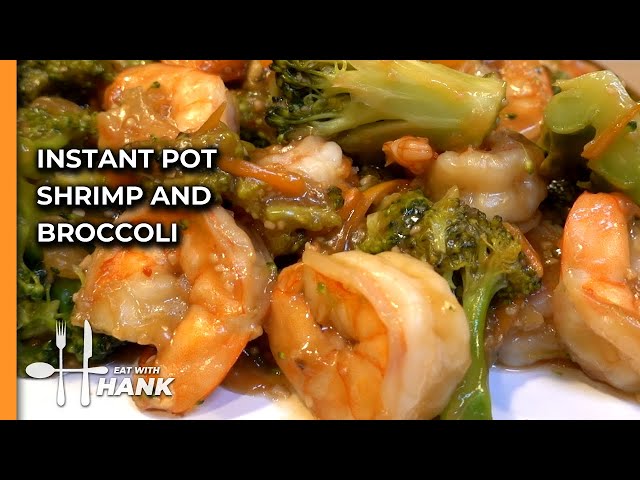 Instant Pot Chinese Shrimp and Broccoli Recipe