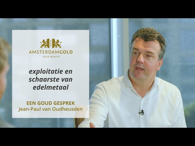 Een Goud Gesprek: Jean-Paul van Oudheusden: Blijven edelmetalen schaars?