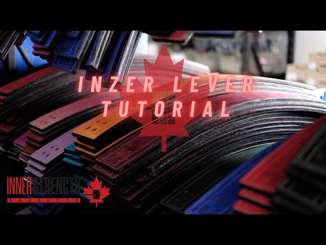 How to assemble your Inzer Lever belt
