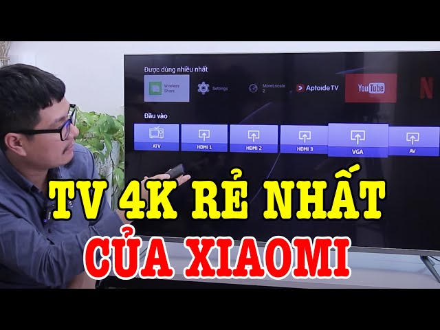 Tivi Xiaomi E43S PRO màn hình 4k RẺ NHẤT CỦA XIAOMI bất ngờ về giá
