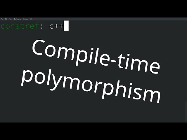 Compile-time vs run-time polymorphism with C++