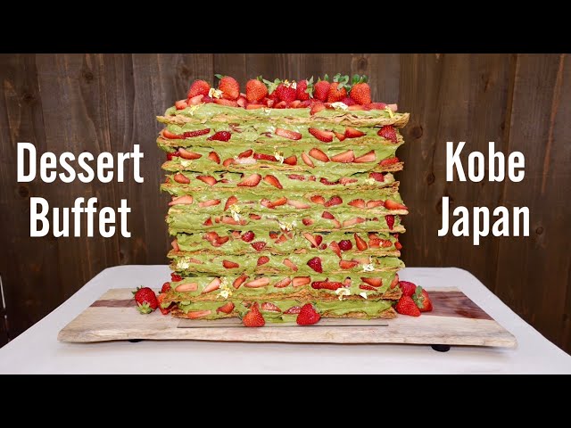 【Japan buffet】Dessert buffet with special sweets Kobe Kitano Hotel