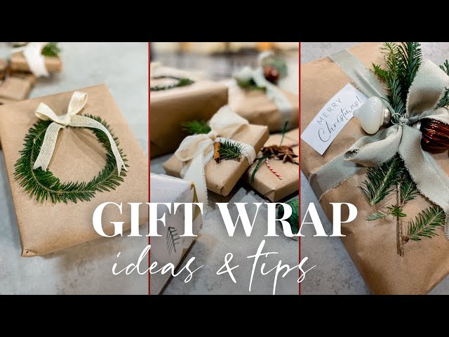 Easy Gift Wrapping Ideas 2023 || Gift Wrap with Me for Christmas