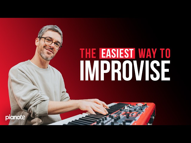 The Easiest Way To Improvise On The Piano (How To Solo) 🎹