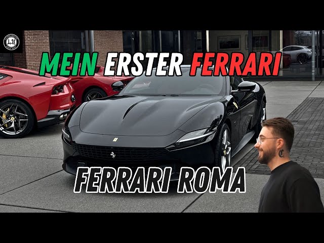 Mein erster Ferrari 🇮🇹🐎 | Ferrari Roma V8 mit 620 PS | Abholung in Köln