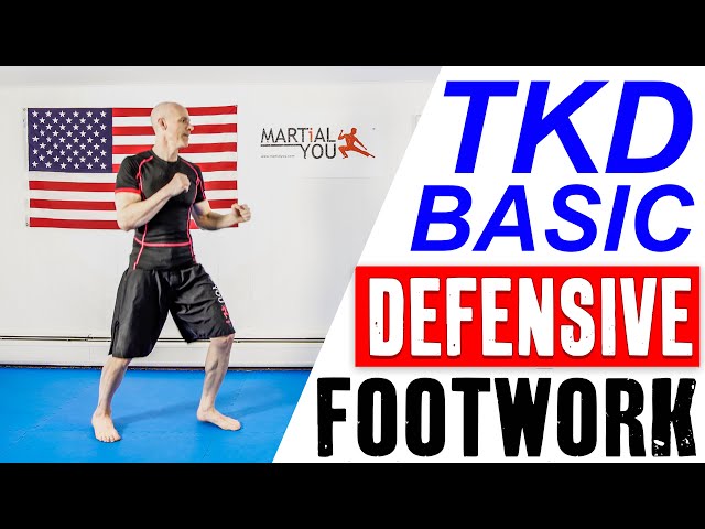 Basic Defensive Footwork Movements For Taekwondo Beginners