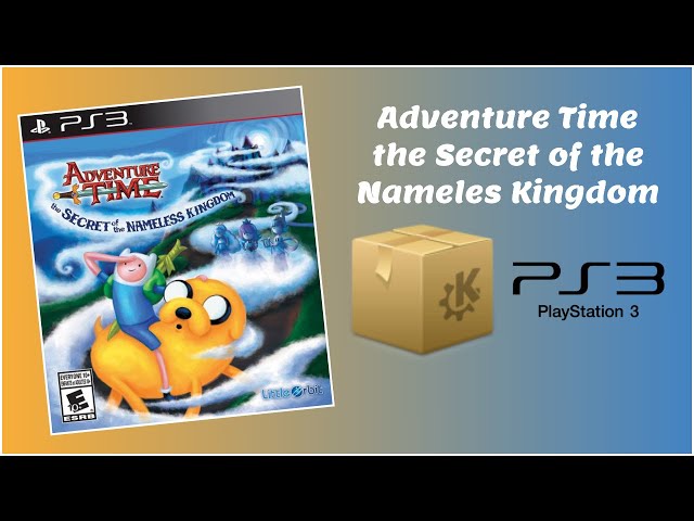 Adventure Time the Secret of the Nameless Kingdom PKG PS3