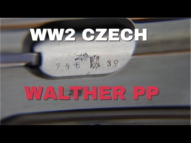 WW2 Rare Czech Walther PP and CZ Model 27 | Military and Police Pistols
