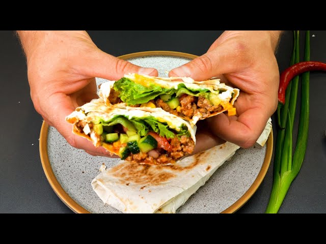 The best burrito recipe! 🥰 Simple, satisfying and very tasty!