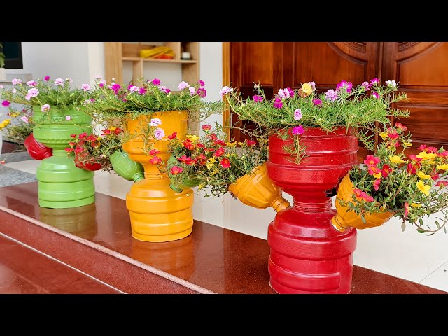 Amazing Idea | Try this recycling method to have a beautiful and colorful garden