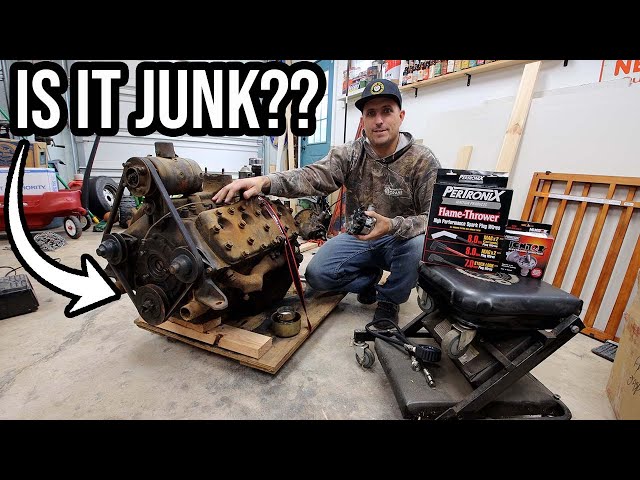 Is Mike's 1937 Ford Flathead Engine Useable?? - Compression Test Isn't Great