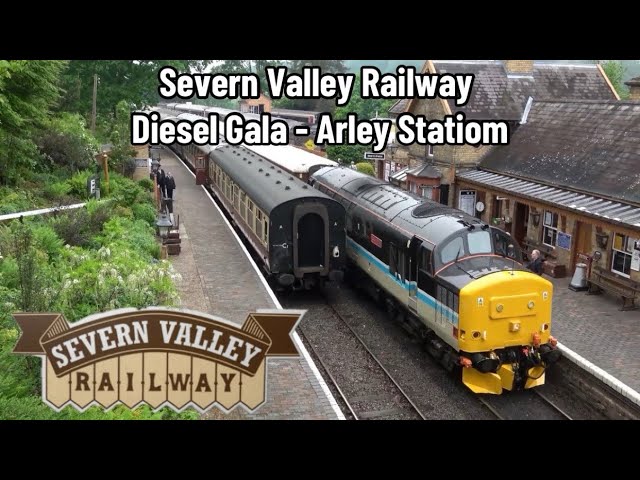 Severn Valley Railway Diesel Gala | Arley Station Inc. Colas short formed HST