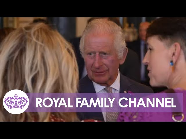 King Charles Hosts Enterprise Reception at Buckingham Palace