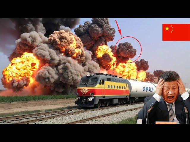 Help Iran! The US destroys a Chinese train containing ammunition to be sent to Iran