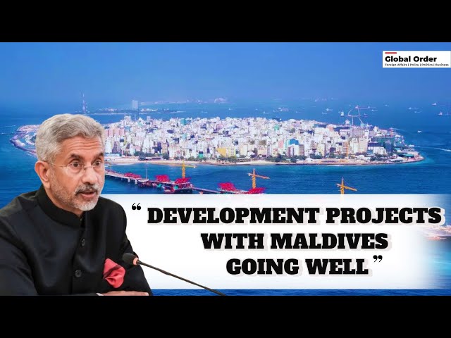 "Development projects with Maldives going well."