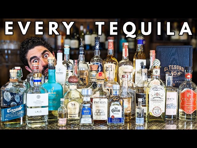 I Drank 30+ Tequilas and Ranked Them ALL!