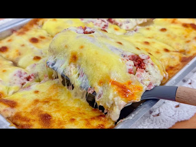 LUNCH OR DINNER EASY AND QUICK TO MAKE | CREAMY POTATOES AGRATINED WITH SAUCE | Gabriel Freitas