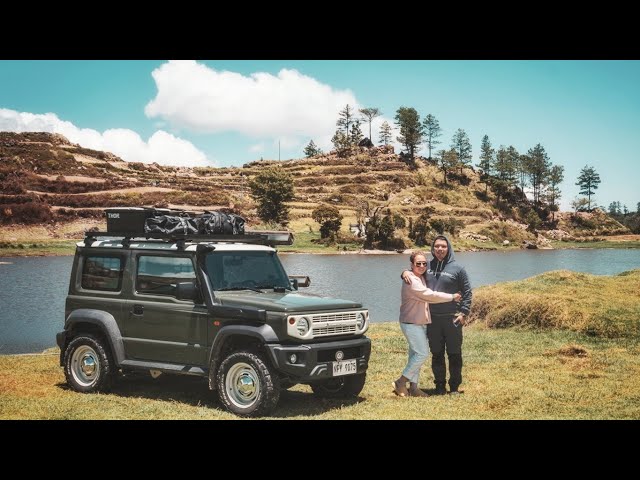 Road to Lake Tabeo, Mount Pulag National Park | Roadtrip in a Suzuki Jimny 2023 | Camping trip