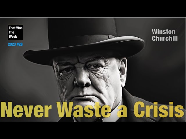 Never Waste a Good [venture] Crisis