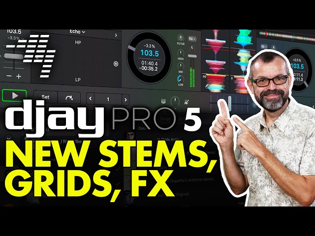 djay Pro 5 Review - World's BEST Beatgrids + New Stems & FX