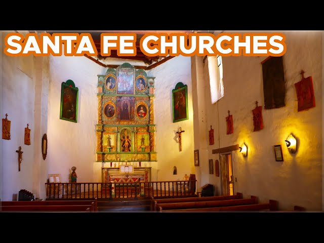 Exploring Santa Fe's Historic Churches (and eating Santa Fe's delicious food!)