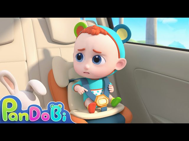 I Don't Like The Seat Belt Song | Good Habits for Kids + Nursery Rhymes & Kids Songs - Pandobi
