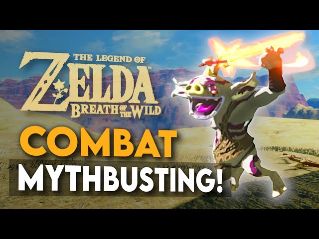 Busting 7 Combat MYTHS in Breath of the Wild!!