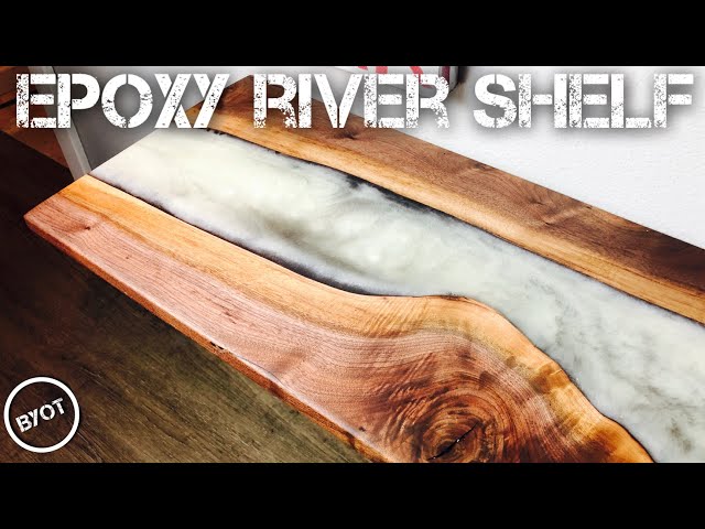 EPOXY RIVER TABLE // DIY Walnut Wood Restoration
