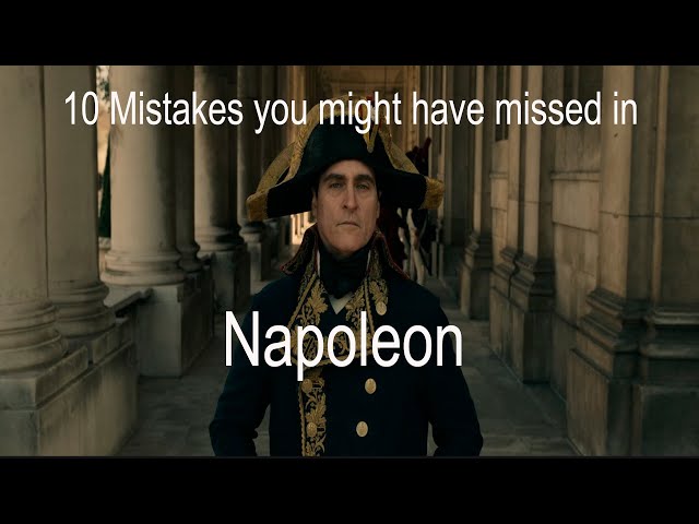 10 mistakes in Napoleon 2023