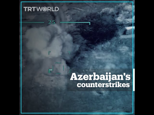 Azerbaijani drone strikes hit Armenian targets