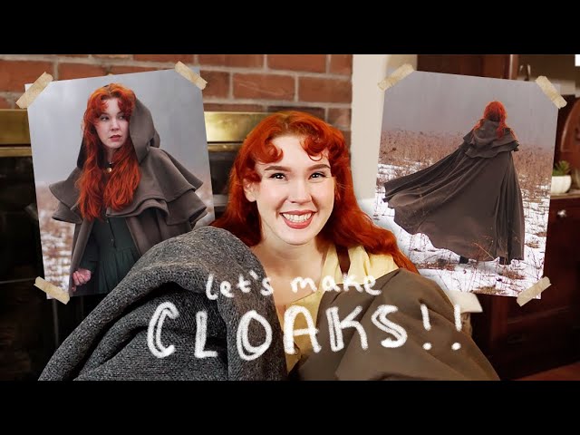 Making Some CLOAKS (frolicking included)