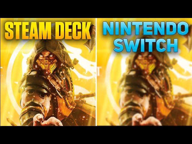 Steam Deck vs Nintendo Switch - Mortal Kombat 11