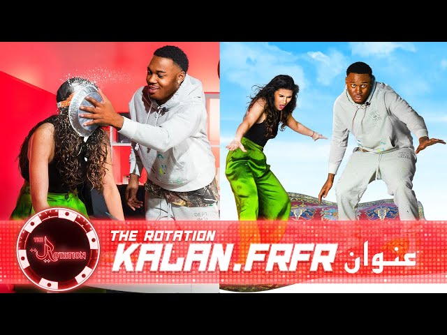 Kalan.FrFr PIES ROSA IN THE FACE on 'The Rotation Show' | الدوران
