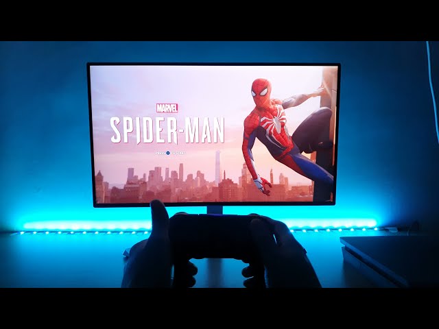 Marvel's Spider-man Gameplay (PS4 Slim)