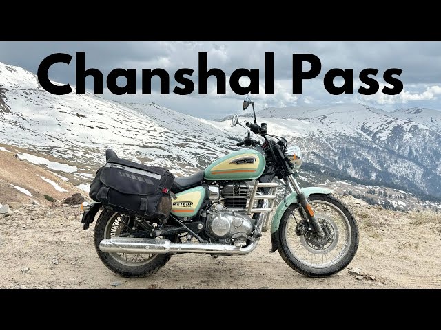 Scenic Road to Chanshal Pass - Offbeat Himachal | Royal Enfield Meteor 350 Aurora Green |