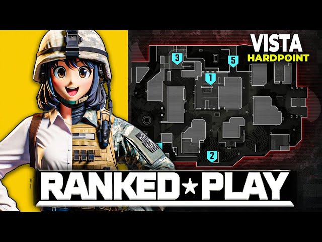 How to Play NEW RANKED MAP Vista (40 ELIMS) | Solo Queue MW3 Ranked Play