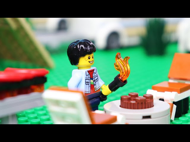 Lego camping adventure /  Stop Motion animation ＆ ASMR