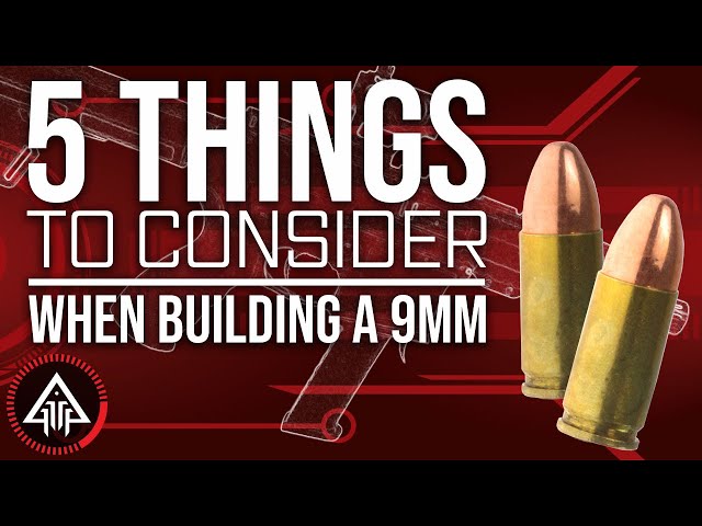 5 Things to Consider for a 9mm AR-15