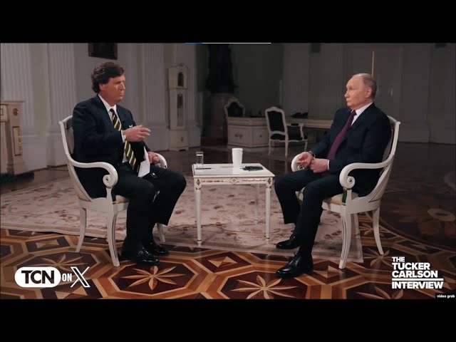 Fact-Checking Tucker Carlson Interview With Vladimir Putin: Baseless Claims About The War In Ukraine