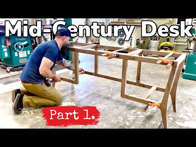Mid-Century Furniture Build || Building Craig a Desk